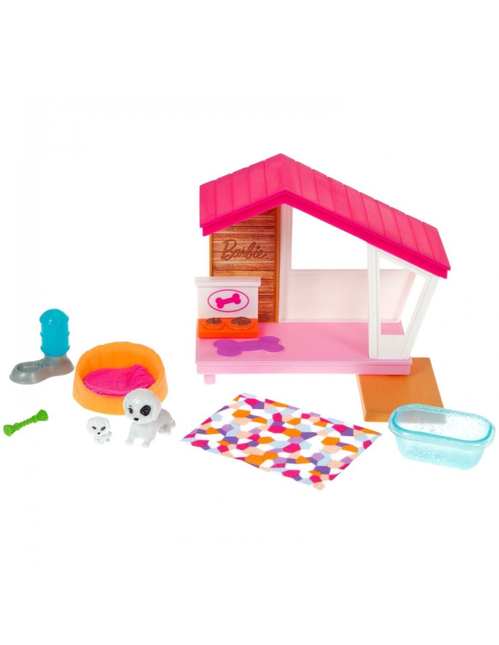 Barbie Έπιπλα Mini Playset Σπιτάκι Σκύλου GRG75 / GRG78