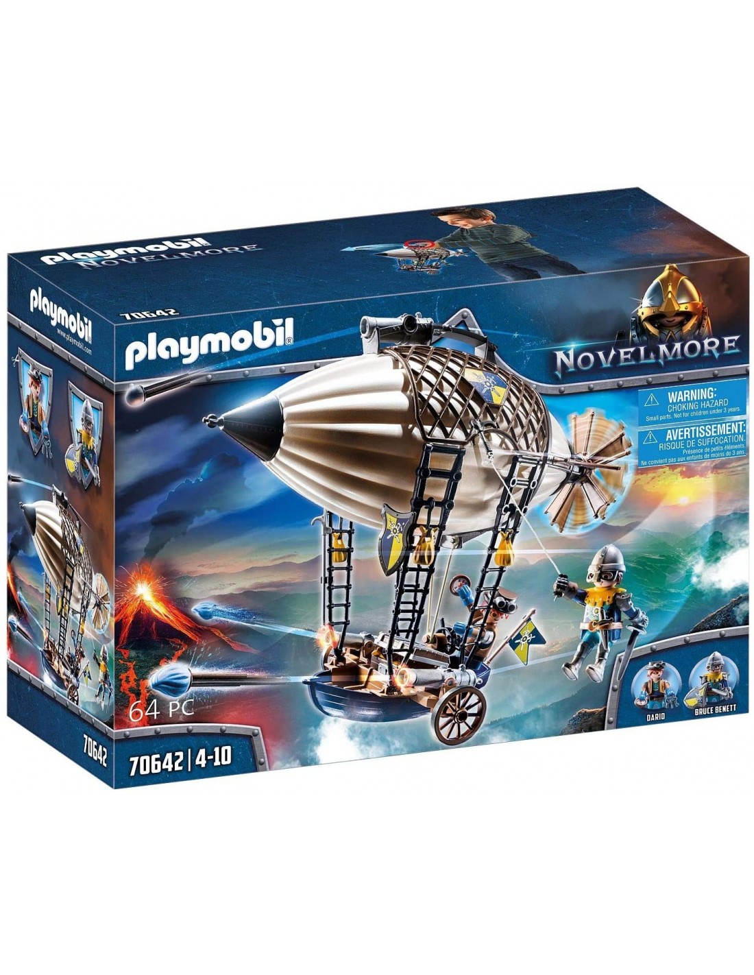 Playmobil Novelmore Ζέπελιν Του Novelmore 70642 - Playmobil, Playmobil Novelmore