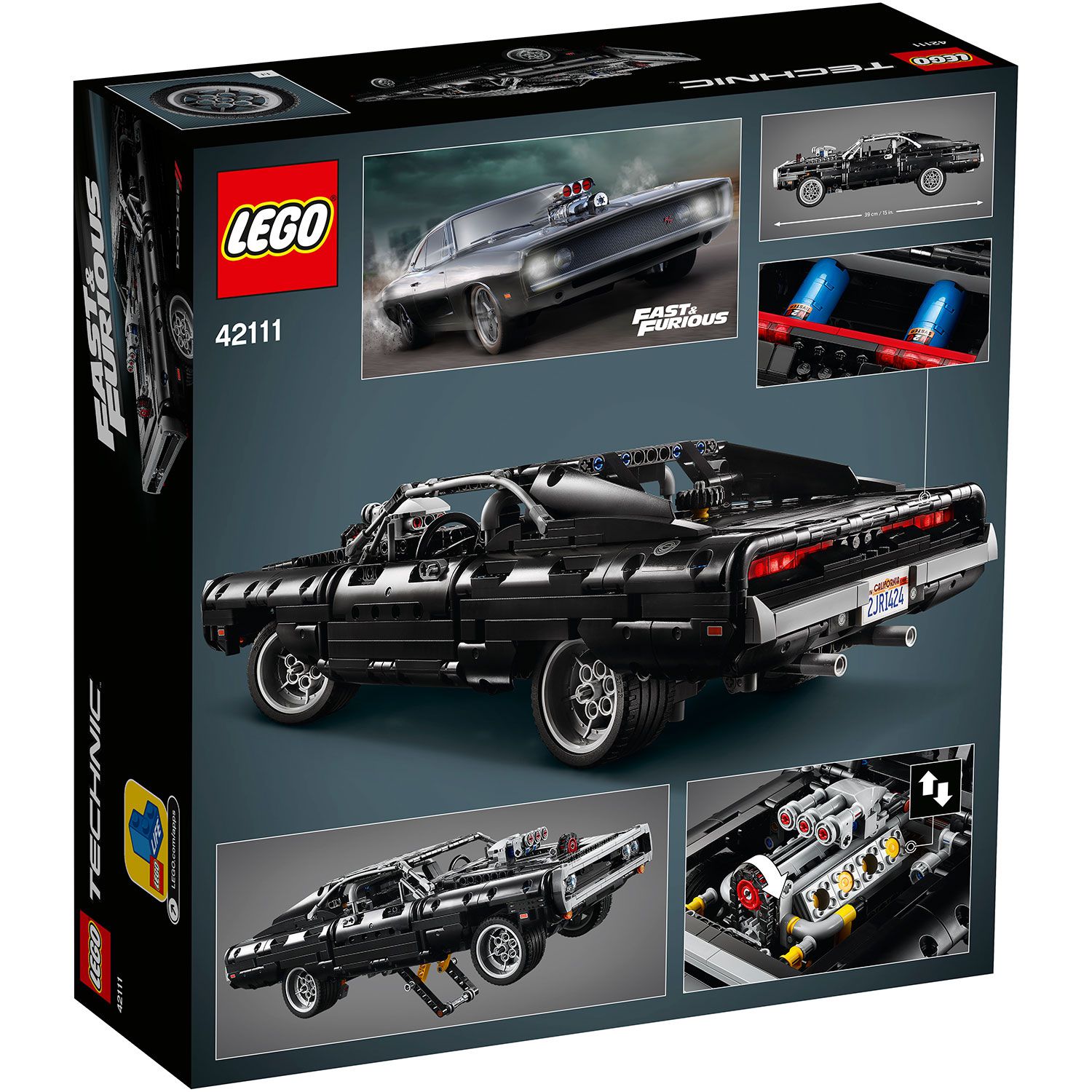 LEGO Technic Dom's Dodge Charger 42111 - LEGO, LEGO Technic