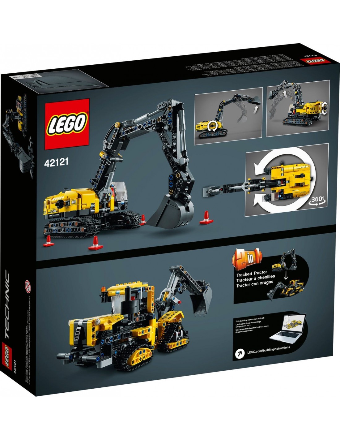 LEGO Heavy-Duty Excavator 42121 - LEGO, LEGO Technic