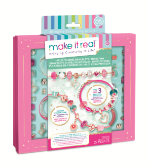 Make it Real - Halo Charms Bracelets: Think Pink (1722) - Make it Real