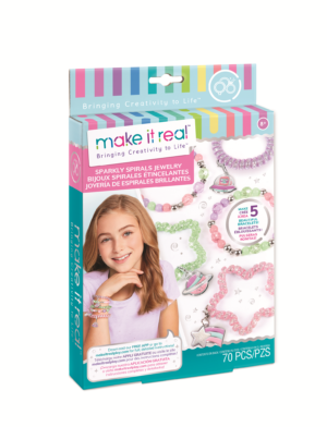 Make it real - sparkly spiral jewelry (1210) - Make it Real
