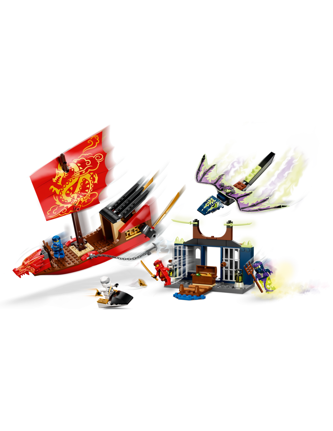 LEGO Ninjago Η Τελική Πτήση του Ντέστινις Μπάουντι  71749 - LEGO, LEGO Ninjago