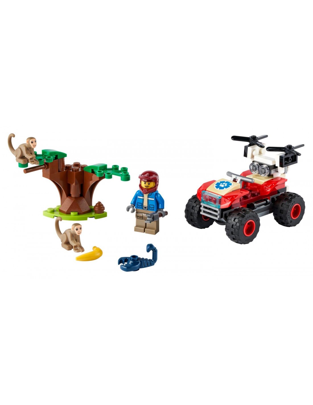 LEGO City Wildlife ATV Διάσωσης Άγριων Ζώων  60300 - LEGO, LEGO City