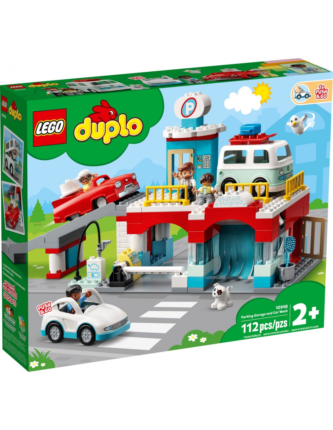 Lego DUPLO Town Γκαράζ Στάθμευσης και Πλυντήριο Αυτοκινήτων  10948 - LEGO, LEGO Duplo