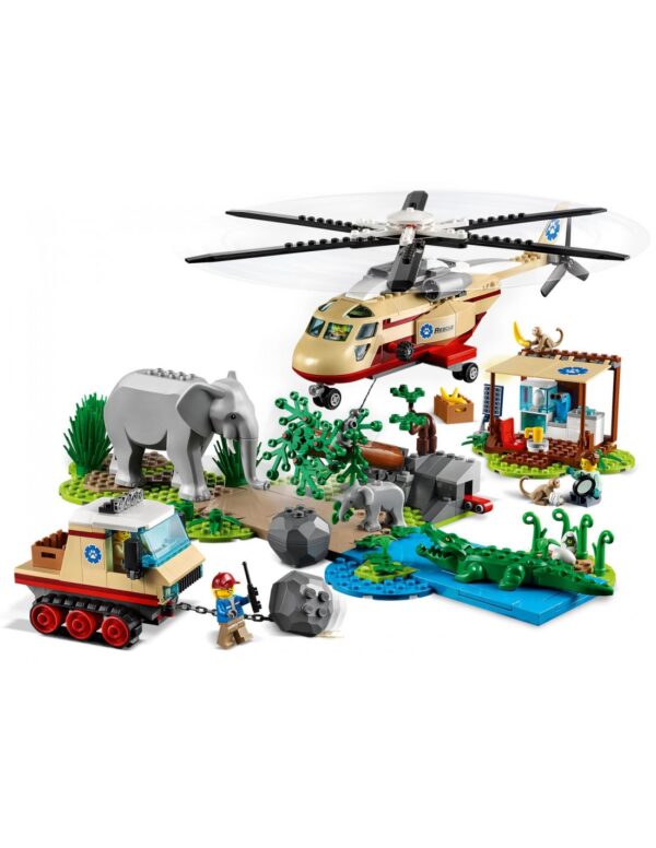 LEGO City Wildlife Επιχείρηση Διάσωσης Άγριων Ζώων  60302  Αγόρι 5-7 ετών, 7-12 ετών LEGO, LEGO City