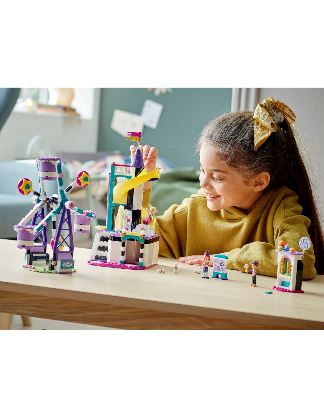 LEGO Friends Μαγική Ρόδα Λούνα Παρκ και Τσουλήθρα  41689 - LEGO, LEGO Friends