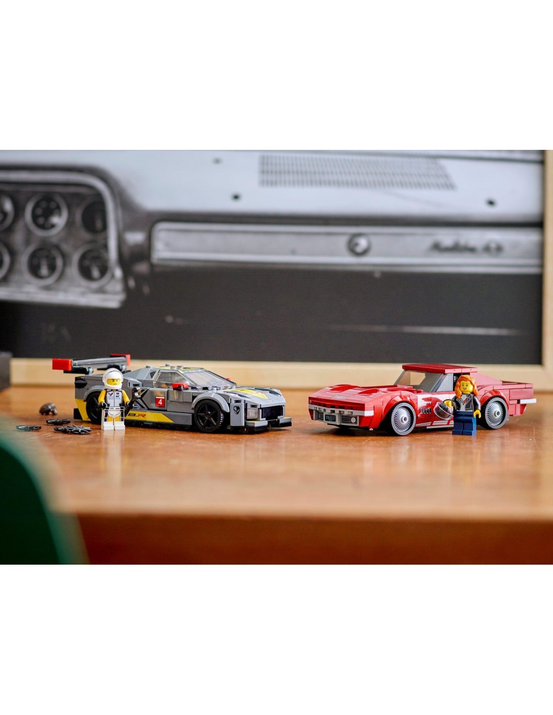 LEGO Speed Champions Chevrolet Corvette C8.R Race Car and 1968 Chevrolet Corvette  76903 - LEGO, LEGO Speed Champions