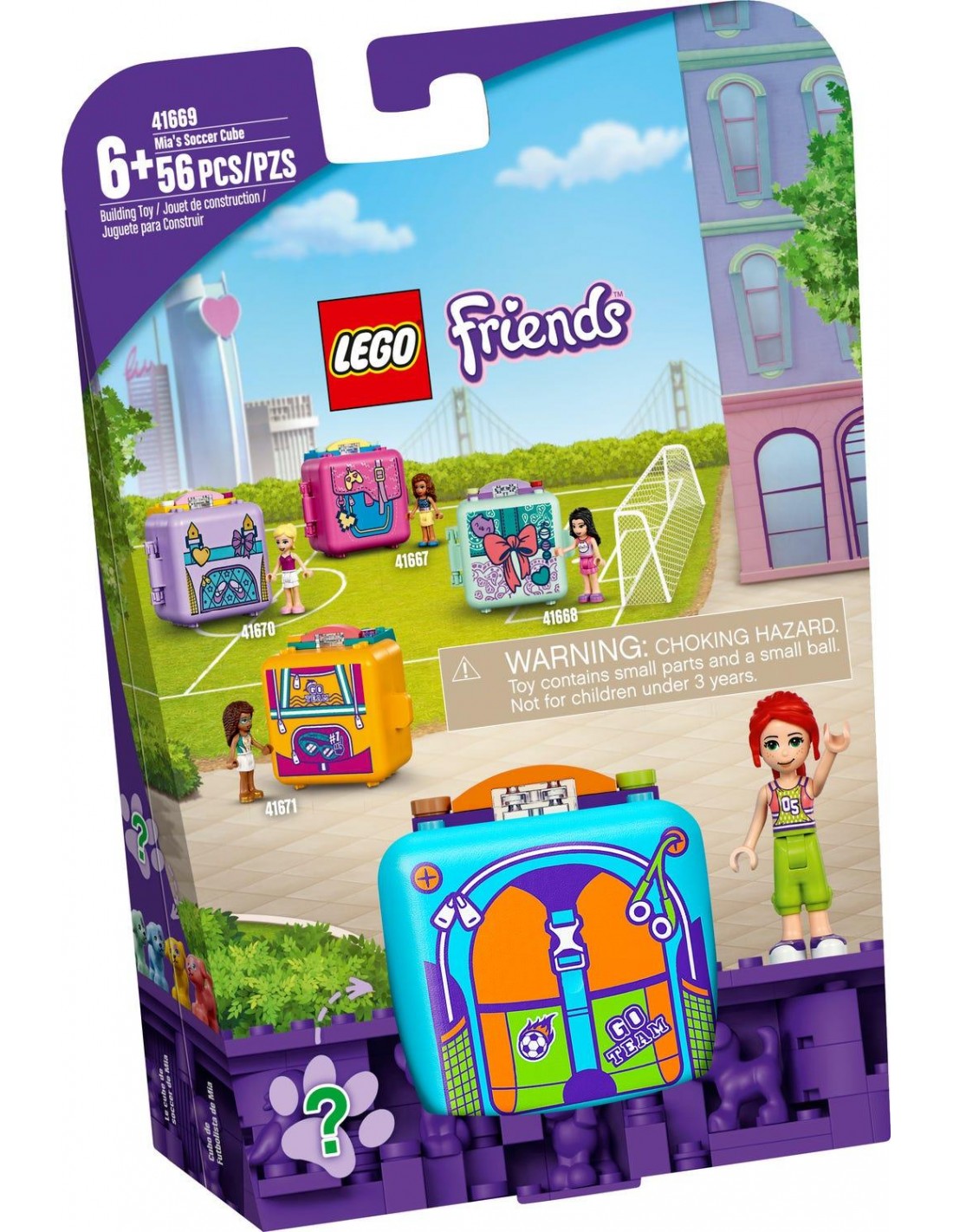 LEGO Friends Κύβος Ποδοσφαίρου της Μία  41669 - LEGO, LEGO Friends