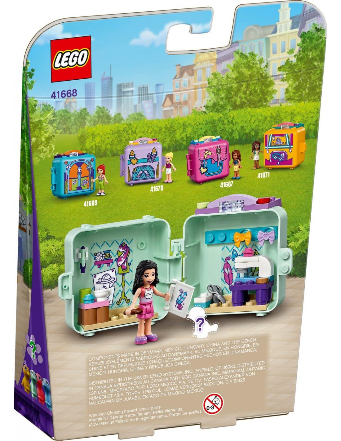 LEGO Friends Κύβος Μόδας της Έμμα  41668 - LEGO, LEGO Friends