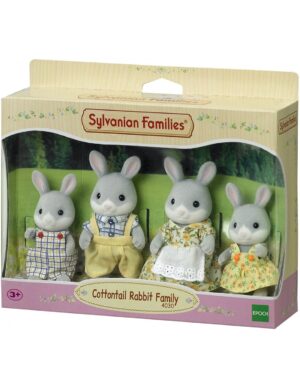 Sylvanian Families: Οικογένεια Cottontail Rabbit 4030 - Sylvanian Families