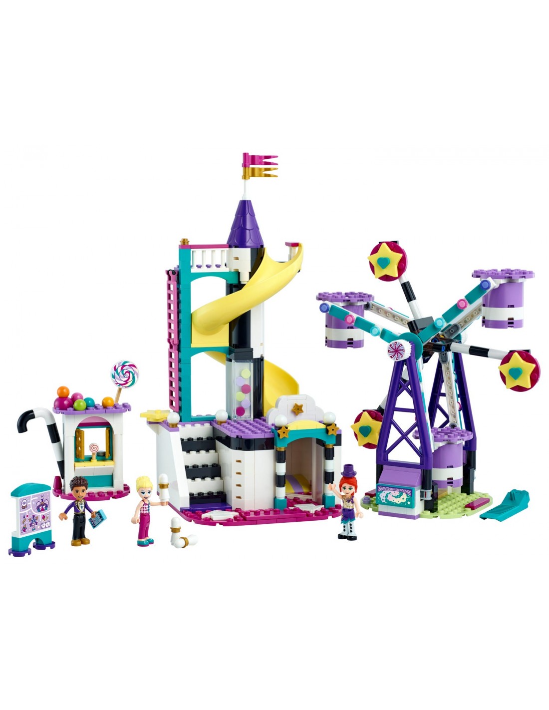 LEGO Friends Μαγική Ρόδα Λούνα Παρκ και Τσουλήθρα  41689 - LEGO, LEGO Friends