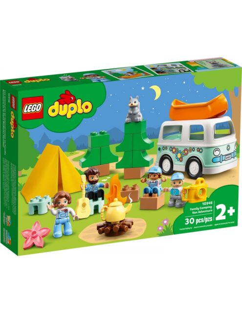 LEGO DUPLO Town Οικογενειακή Περιπέτεια με Τροχόσπιτο  10946 - LEGO