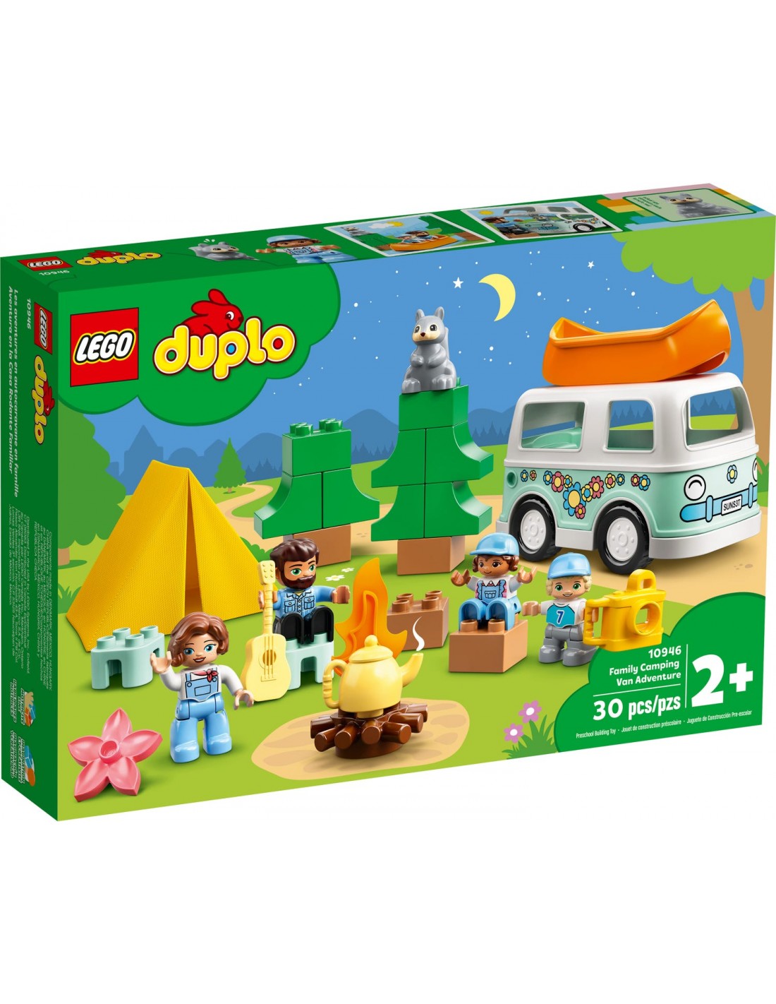 LEGO DUPLO Town Οικογενειακή Περιπέτεια με Τροχόσπιτο  10946 - LEGO, LEGO Duplo