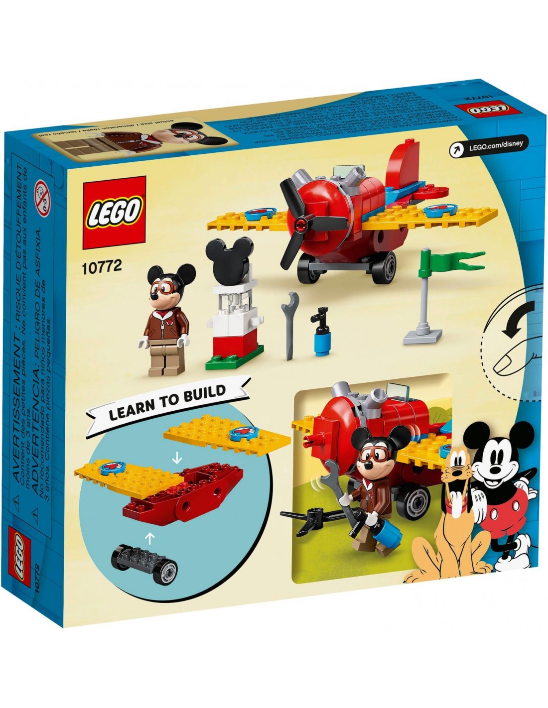 LEGO Disney Ελικοφόρο Αεροπλάνο του Μίκυ Μάους  10772 - LEGO, LEGO Disney