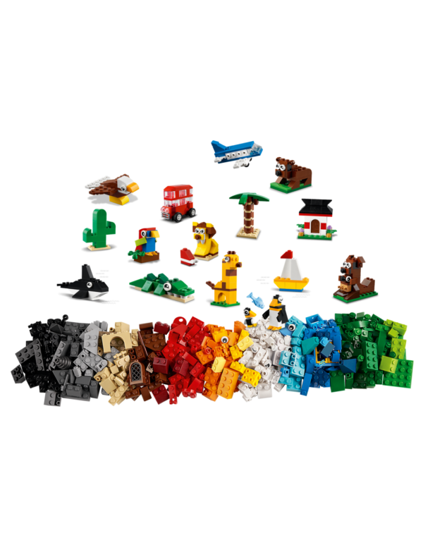 LEGO, LEGO Classic  LEGO Classic Ο Γύρος του Κόσμου  11015 Αγόρι 4-5 ετών, 5-7 ετών