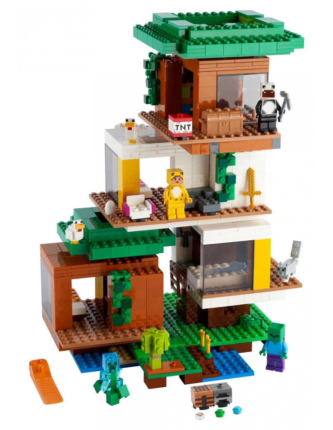 LEGO Minecraft Το Μοντέρνο Δεντρόσπιτο  21174 - LEGO, LEGO Minecraft