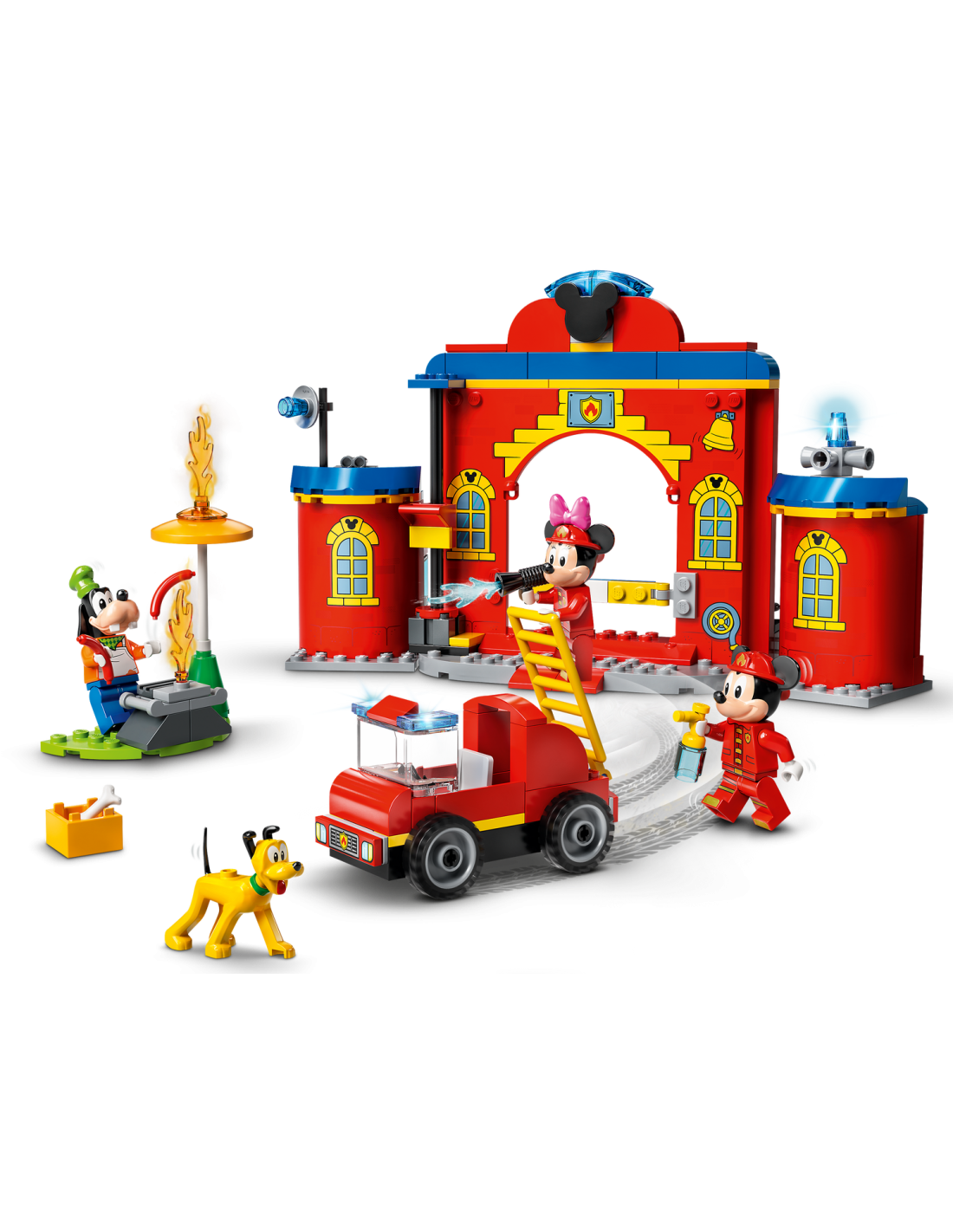 LEGO Disney Πυροσβεστικός Σταθμός & Όχημα του Μίκυ & των Φίλων του  10776 - LEGO, LEGO Disney