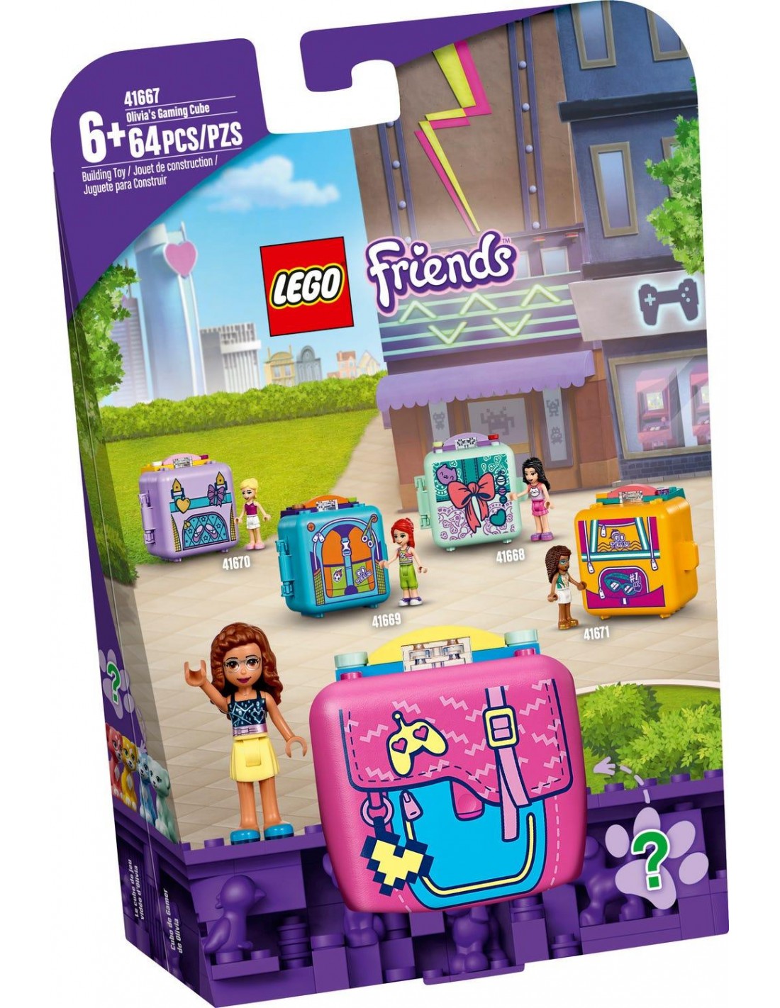 LEGO Friends Κύβος Ηλεκτρονικού Παιχνιδιού της Ολίβια  41667 - LEGO, LEGO Friends