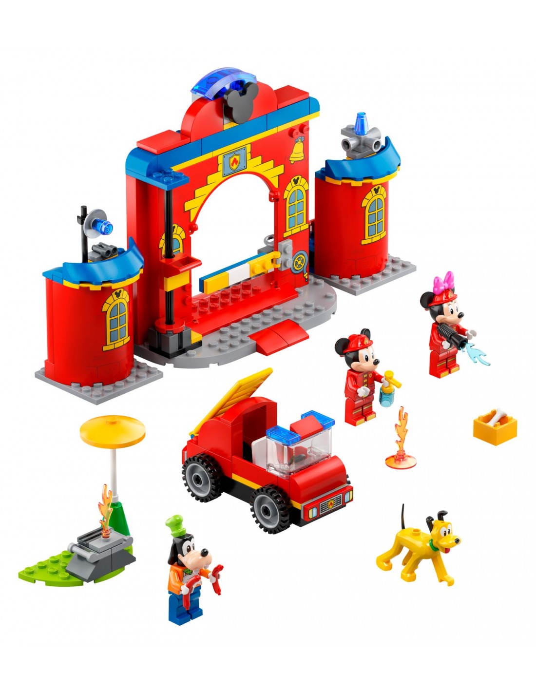 LEGO Disney Πυροσβεστικός Σταθμός & Όχημα του Μίκυ & των Φίλων του  10776 - LEGO, LEGO Disney