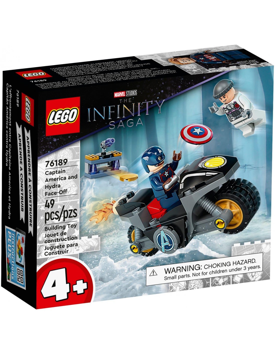 LEGO Super Heroes Σύγκρουση Κάπτεν Αμέρικα και ΥΔΡΑΣ  76189 - LEGO, LEGO Avengers, LEGO Marvel Super Heroes, LEGO Super Heroes