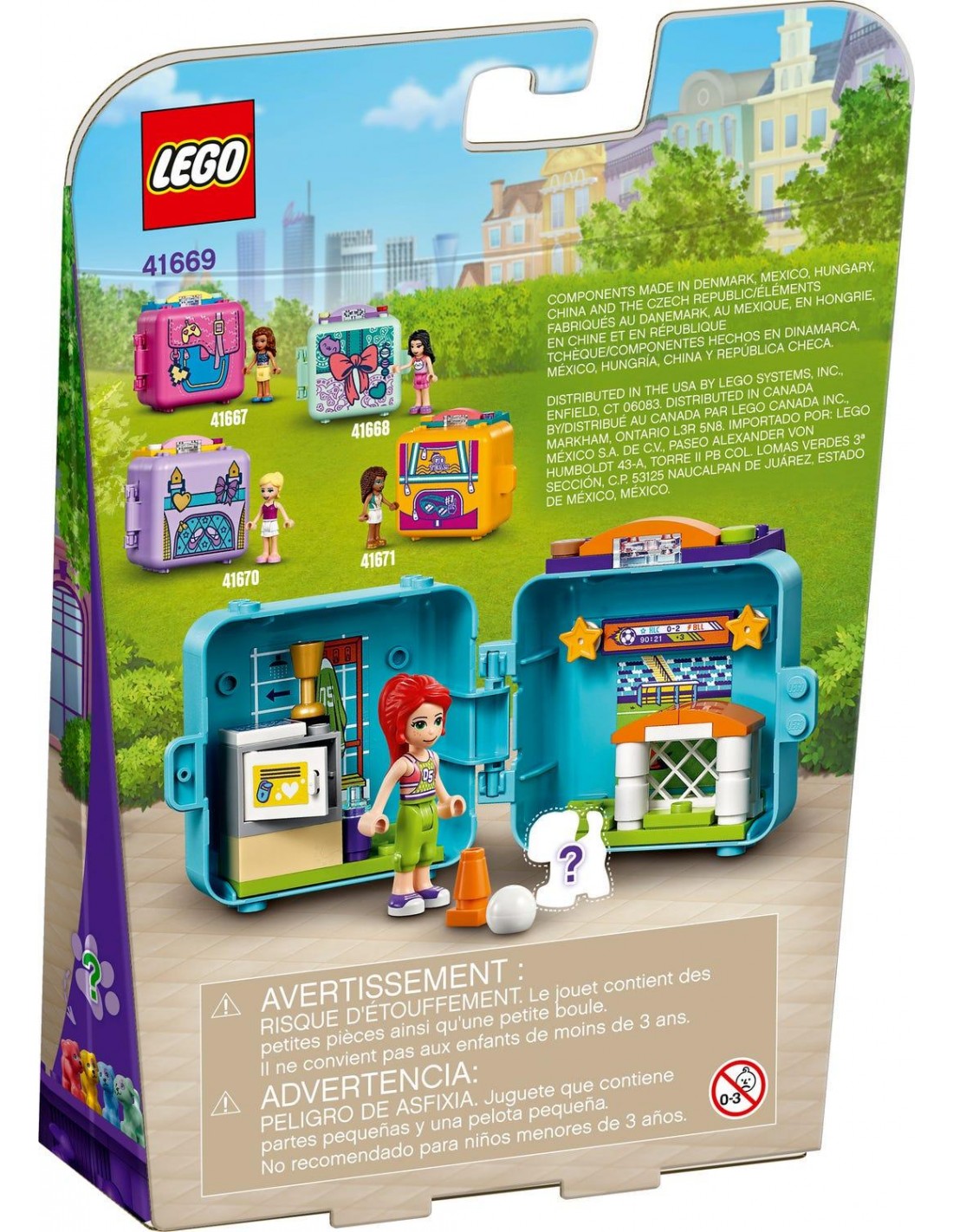 LEGO Friends Κύβος Ποδοσφαίρου της Μία  41669 - LEGO, LEGO Friends