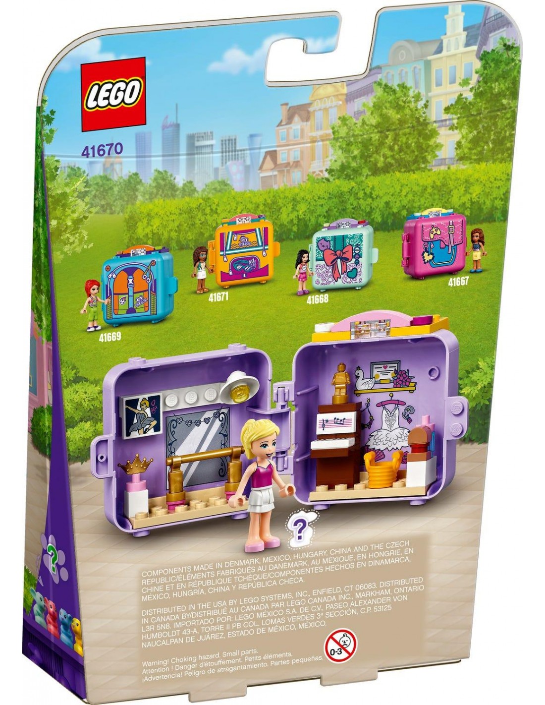 LEGO Friends Κύβος Μπαλέτου της Στέφανι  41670 - LEGO, LEGO Friends