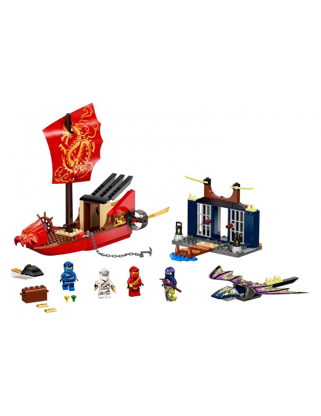 LEGO Ninjago Η Τελική Πτήση του Ντέστινις Μπάουντι  71749 - LEGO, LEGO Ninjago