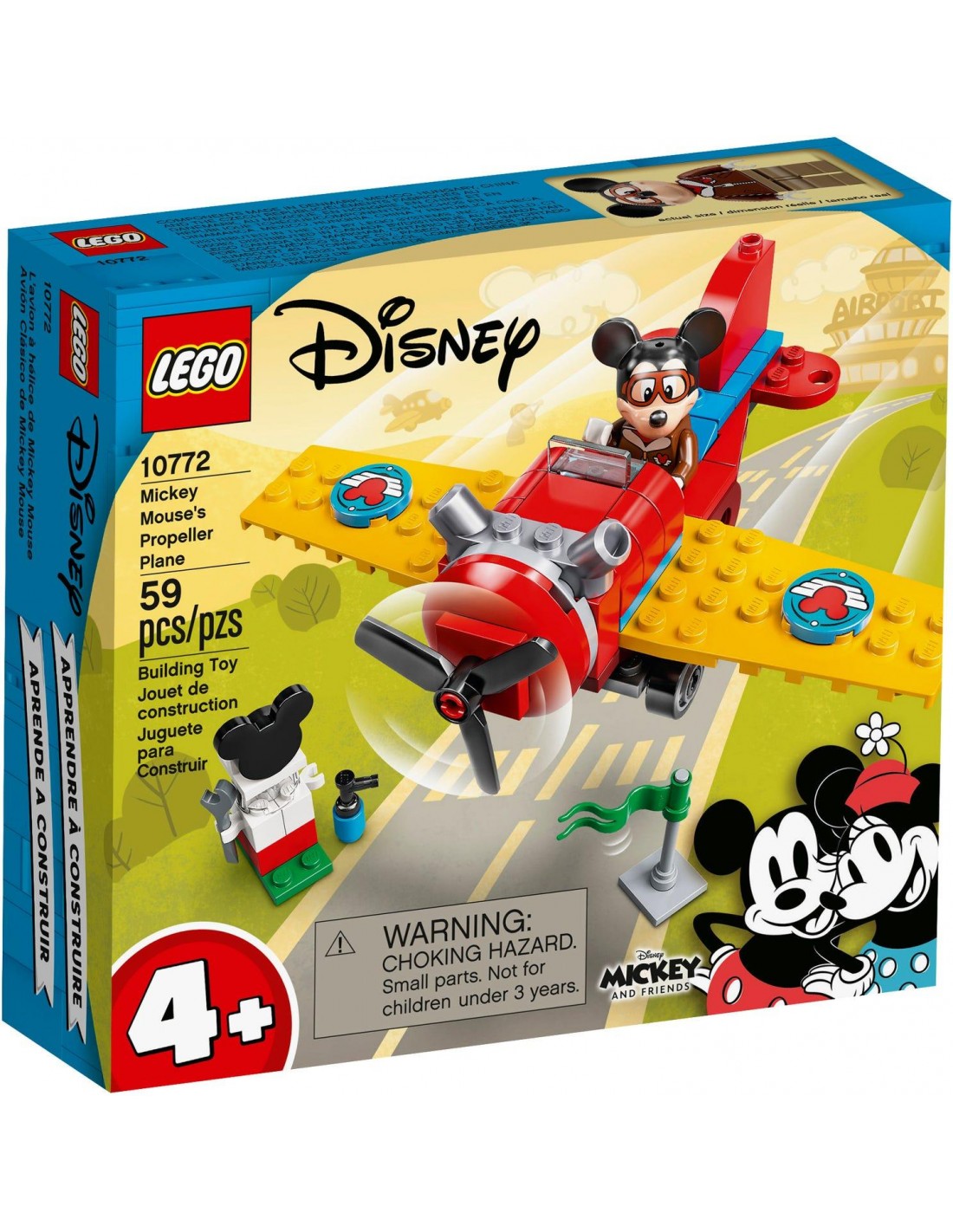 LEGO Disney Ελικοφόρο Αεροπλάνο του Μίκυ Μάους  10772 - LEGO, LEGO Disney