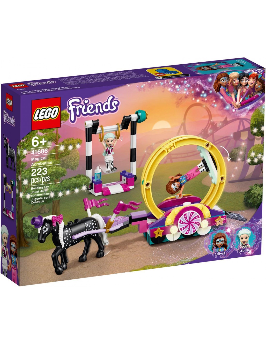 LEGO Friends Μαγικά Ακροβατικά  41686 - LEGO, LEGO Friends