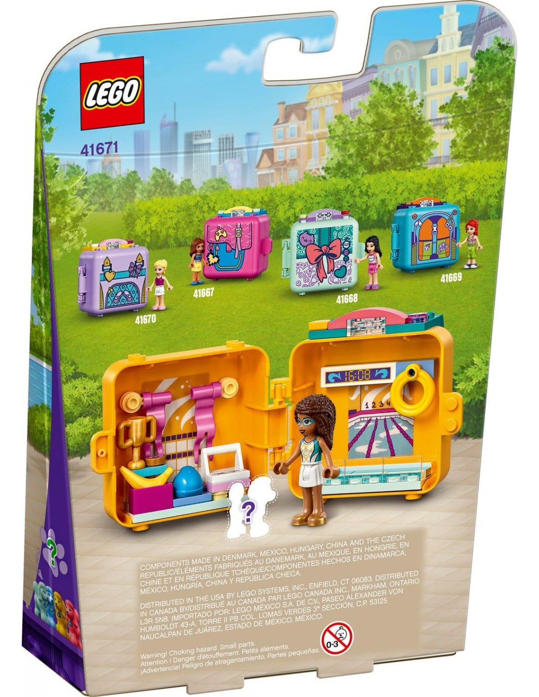 LEGO Friends Κύβος Κολύμβησης της Άντρεα  41671 - LEGO, LEGO Friends