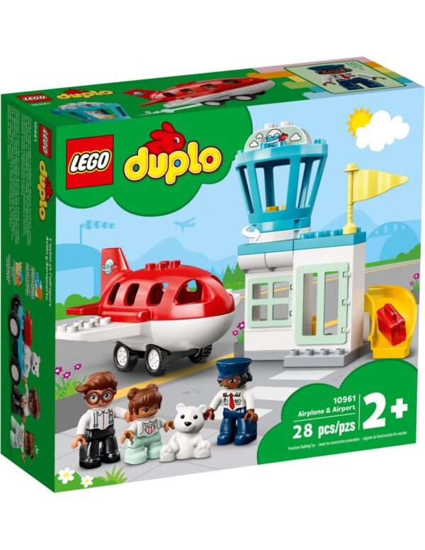 LEGO DUPLO Town Αεροπλάνο & Αεροδρόμιο  10961 LEGO, LEGO Duplo Αγόρι 2-3 ετών, 3-4 ετών 