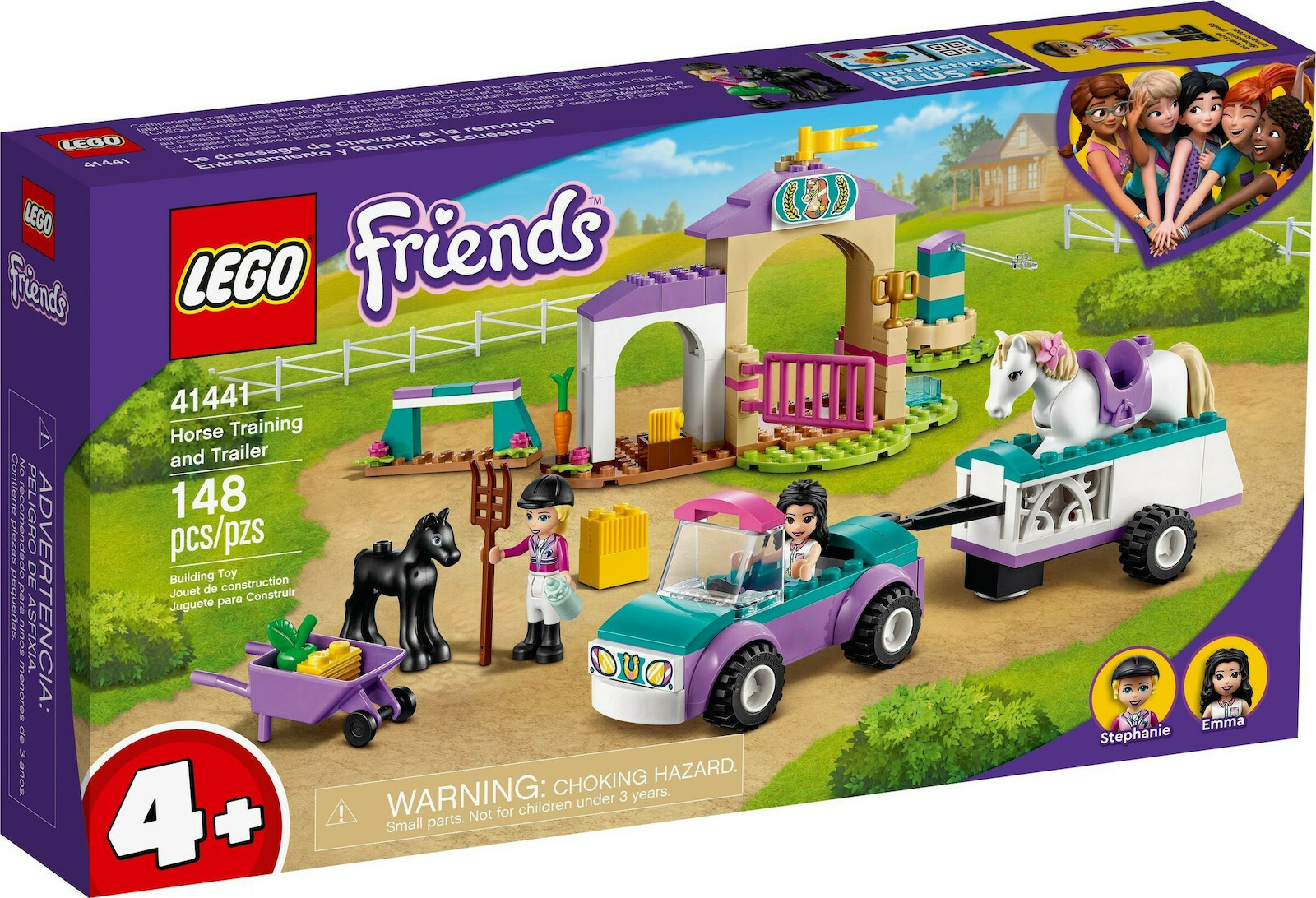 LEGO Friends Χώρος Προπόνησης και Τρέιλερ Αλόγων  41441 - LEGO, LEGO Friends