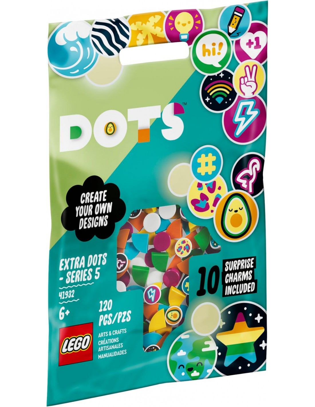 LEGO DOTS Επιπλέον DOTS - Σειρά 5  41932 - LEGO, LEGO Dots