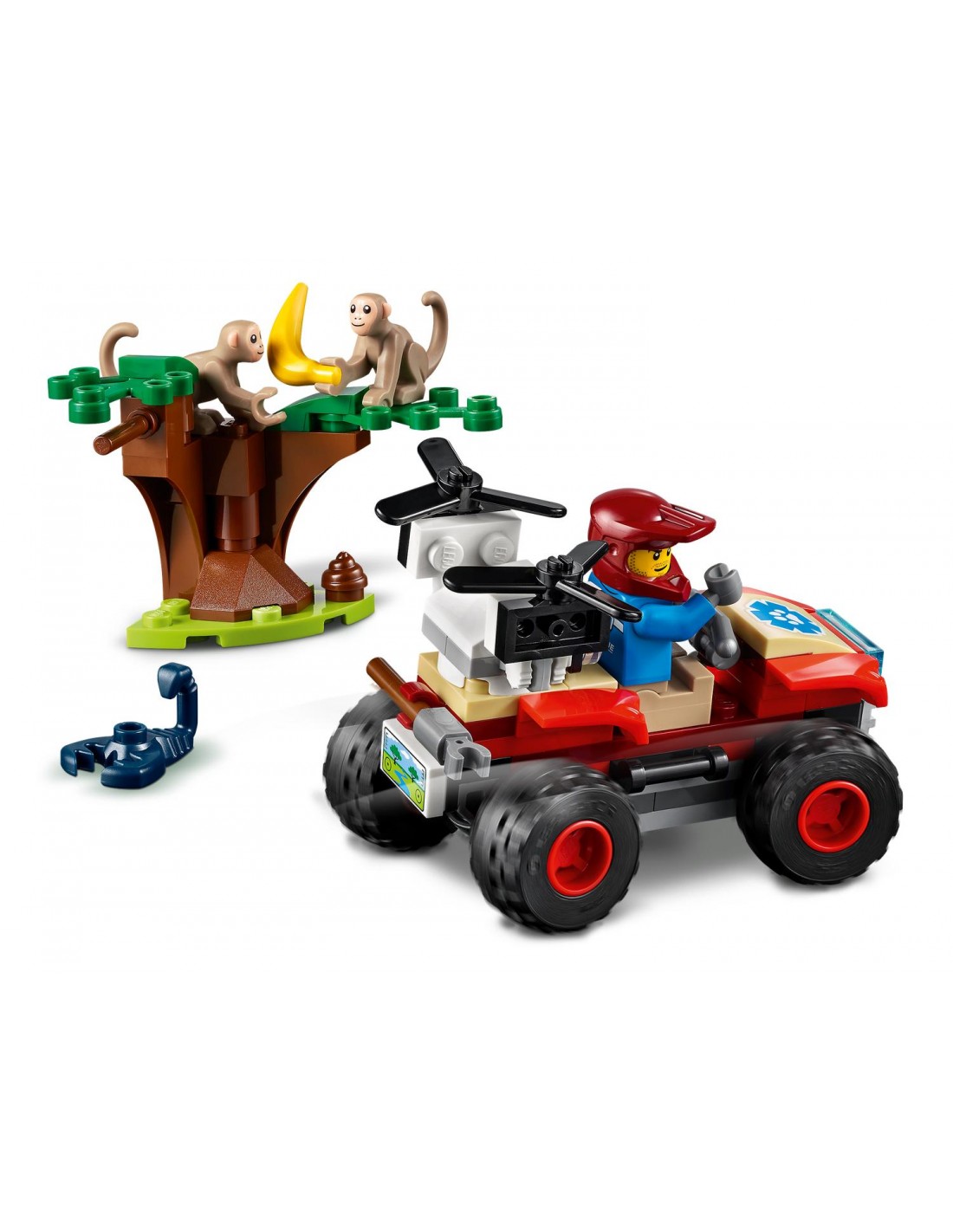 LEGO City Wildlife ATV Διάσωσης Άγριων Ζώων  60300 - LEGO, LEGO City