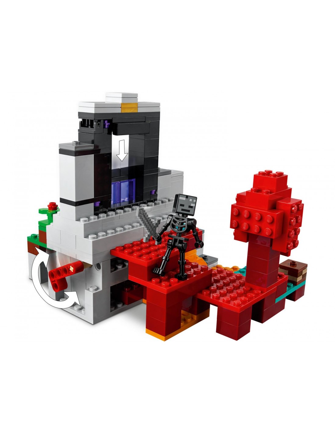 LEGO Minecraft Η Κατεστραμμένη Πύλη  21172 - LEGO, LEGO Minecraft