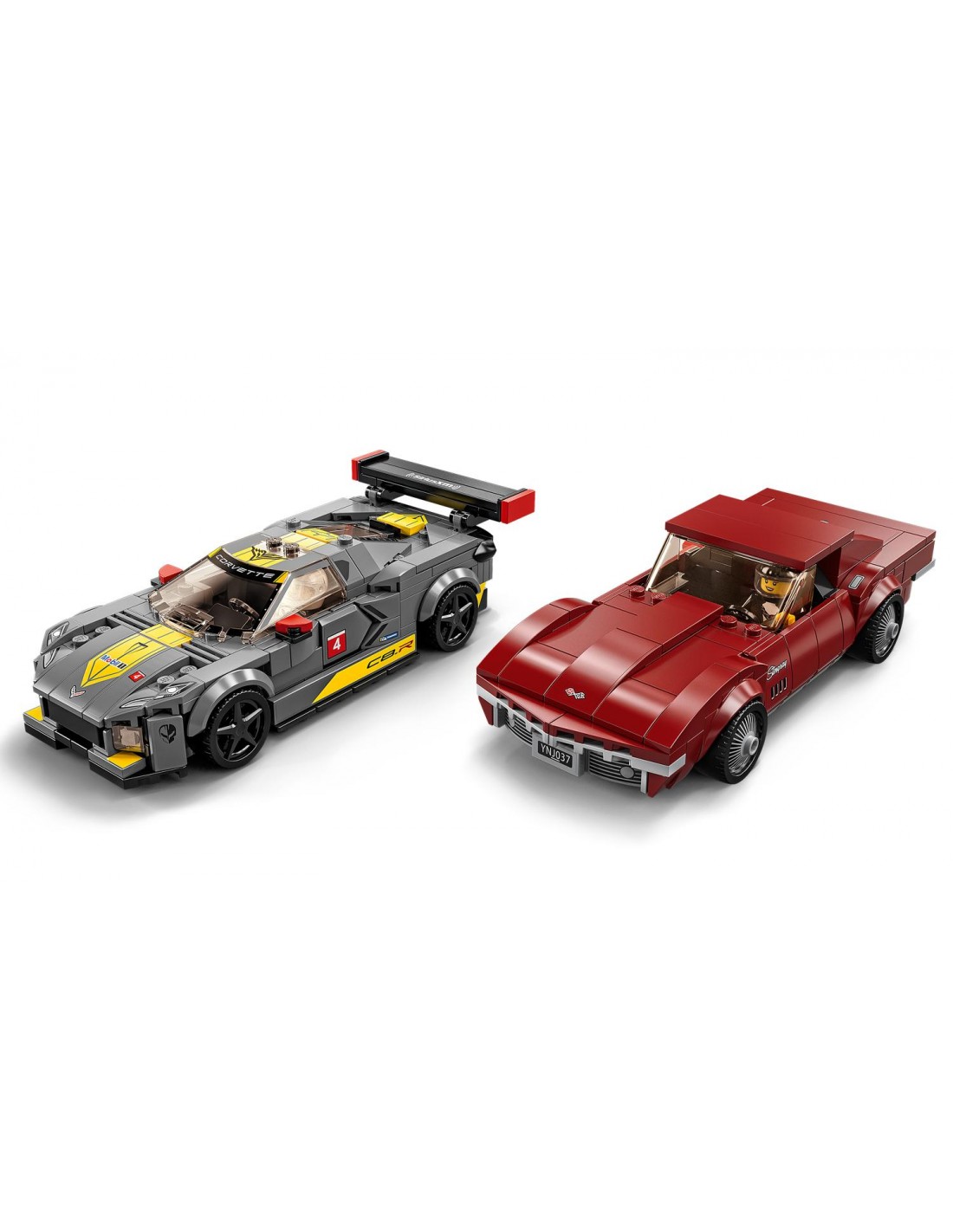 LEGO Speed Champions Chevrolet Corvette C8.R Race Car and 1968 Chevrolet Corvette  76903 - LEGO, LEGO Speed Champions