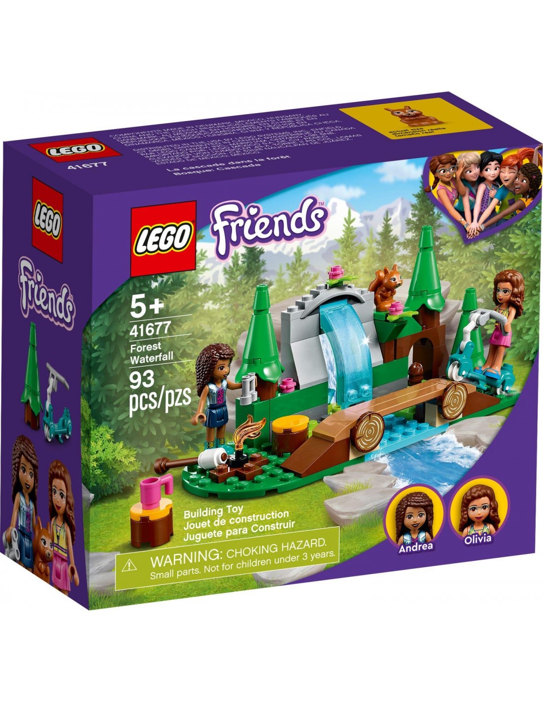 LEGO Friends Καταρράκτης του Δάσους  41677 - LEGO, LEGO Friends