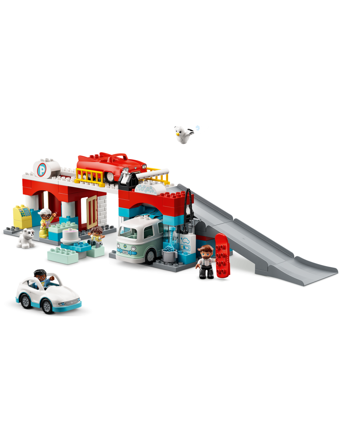 Lego DUPLO Town Γκαράζ Στάθμευσης και Πλυντήριο Αυτοκινήτων  10948 - LEGO, LEGO Duplo