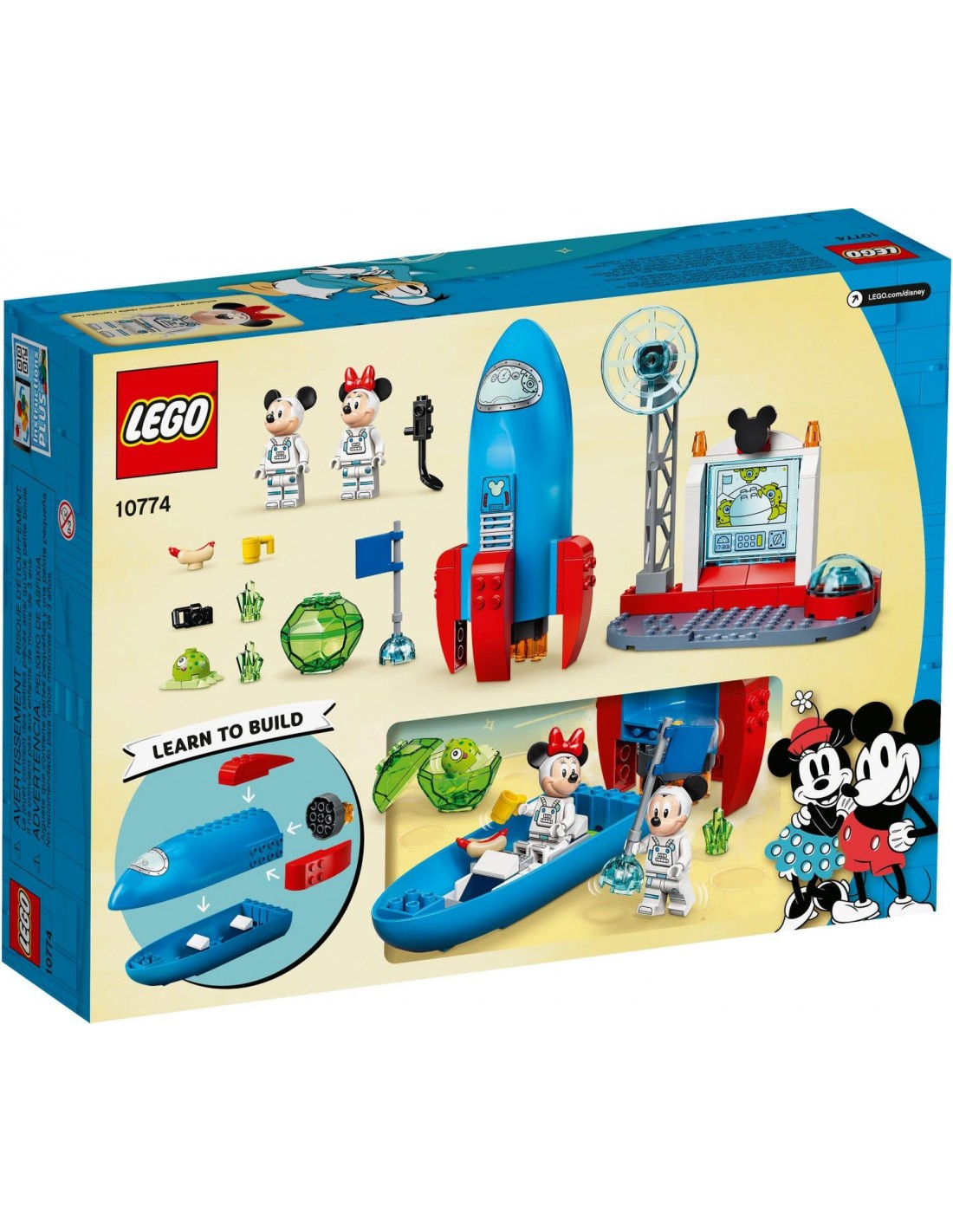 LEGO Disney Διαστημικός Πύραυλος του Μίκυ Μάους & της Μίννι Μάους  10774 - LEGO, LEGO Disney