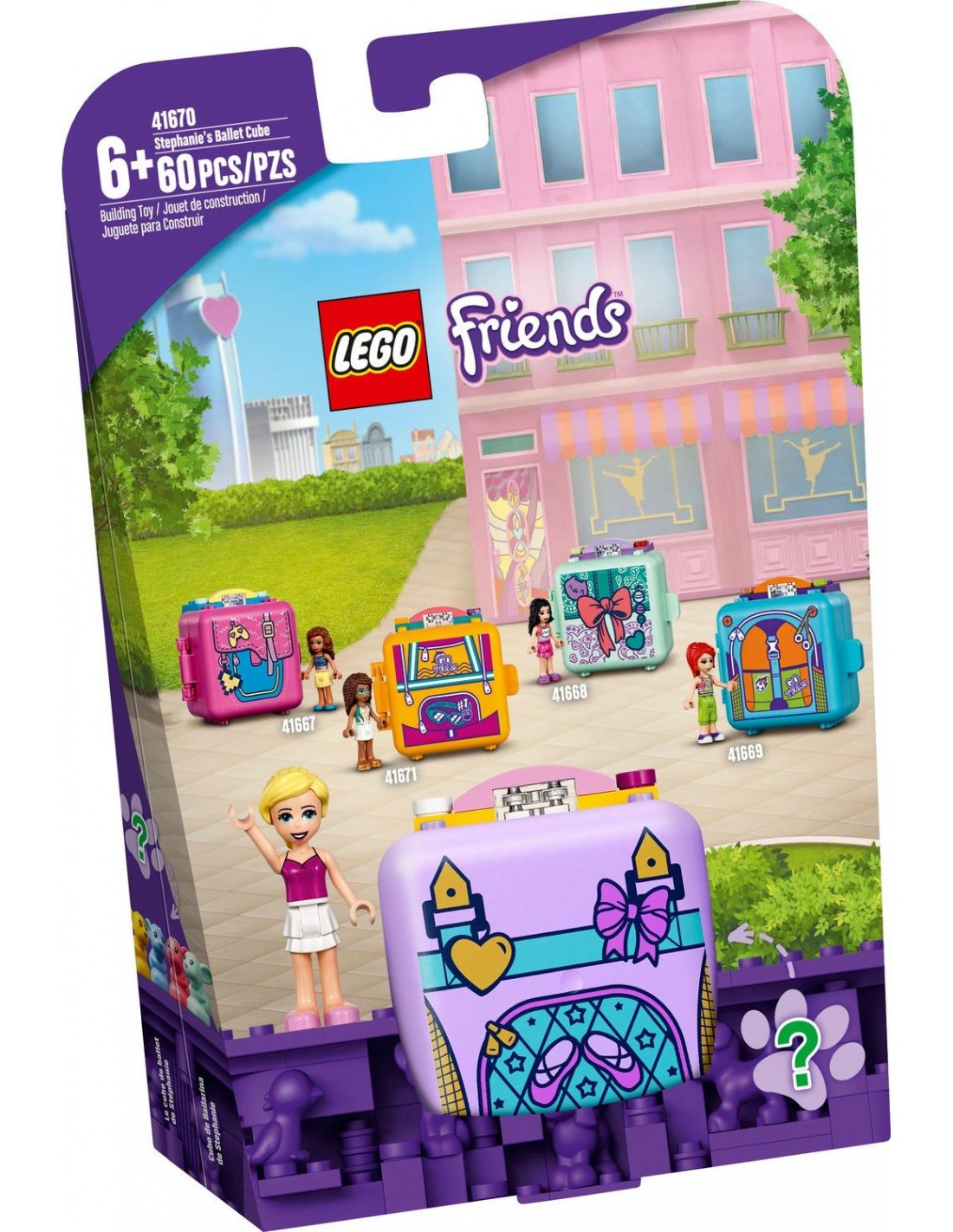 LEGO Friends Κύβος Μπαλέτου της Στέφανι  41670 - LEGO, LEGO Friends