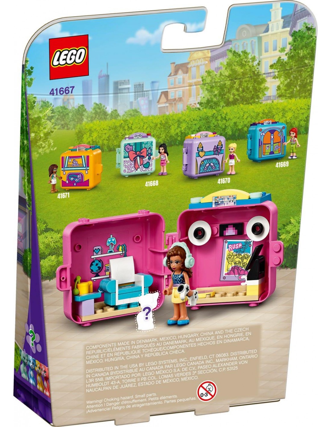 LEGO Friends Κύβος Ηλεκτρονικού Παιχνιδιού της Ολίβια  41667 - LEGO, LEGO Friends