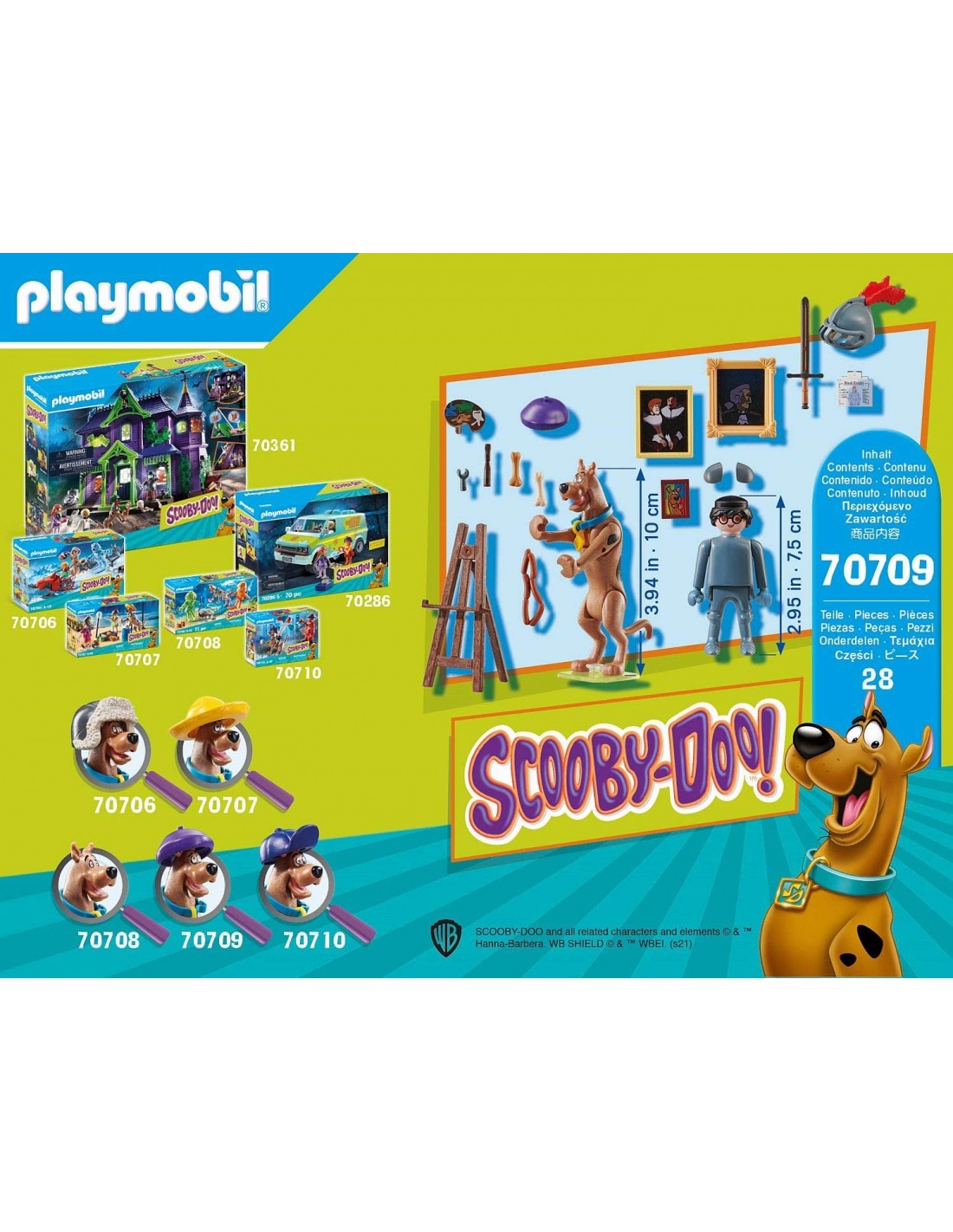Playmobil Scooby-Doo! 70709 Περιπέτεια Με Τον Black Knight - Playmobil, Playmobil Scooby-Doo