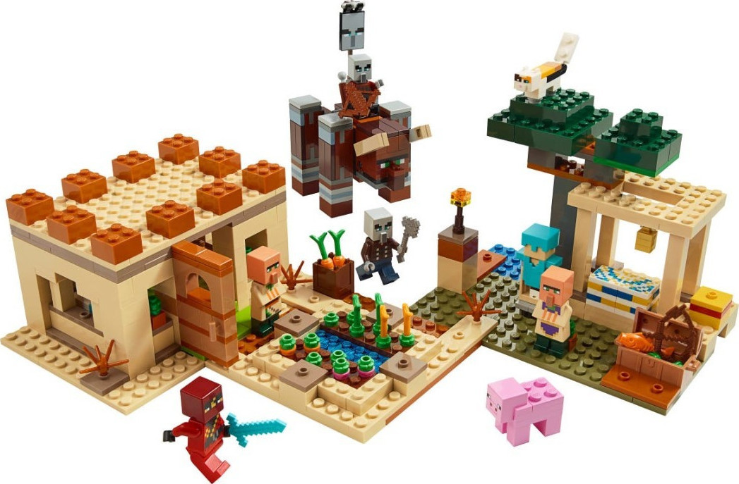 LEGO Minecraft Η Επιδρομή των Κακών Χωρικών 21160 - LEGO, LEGO Minecraft