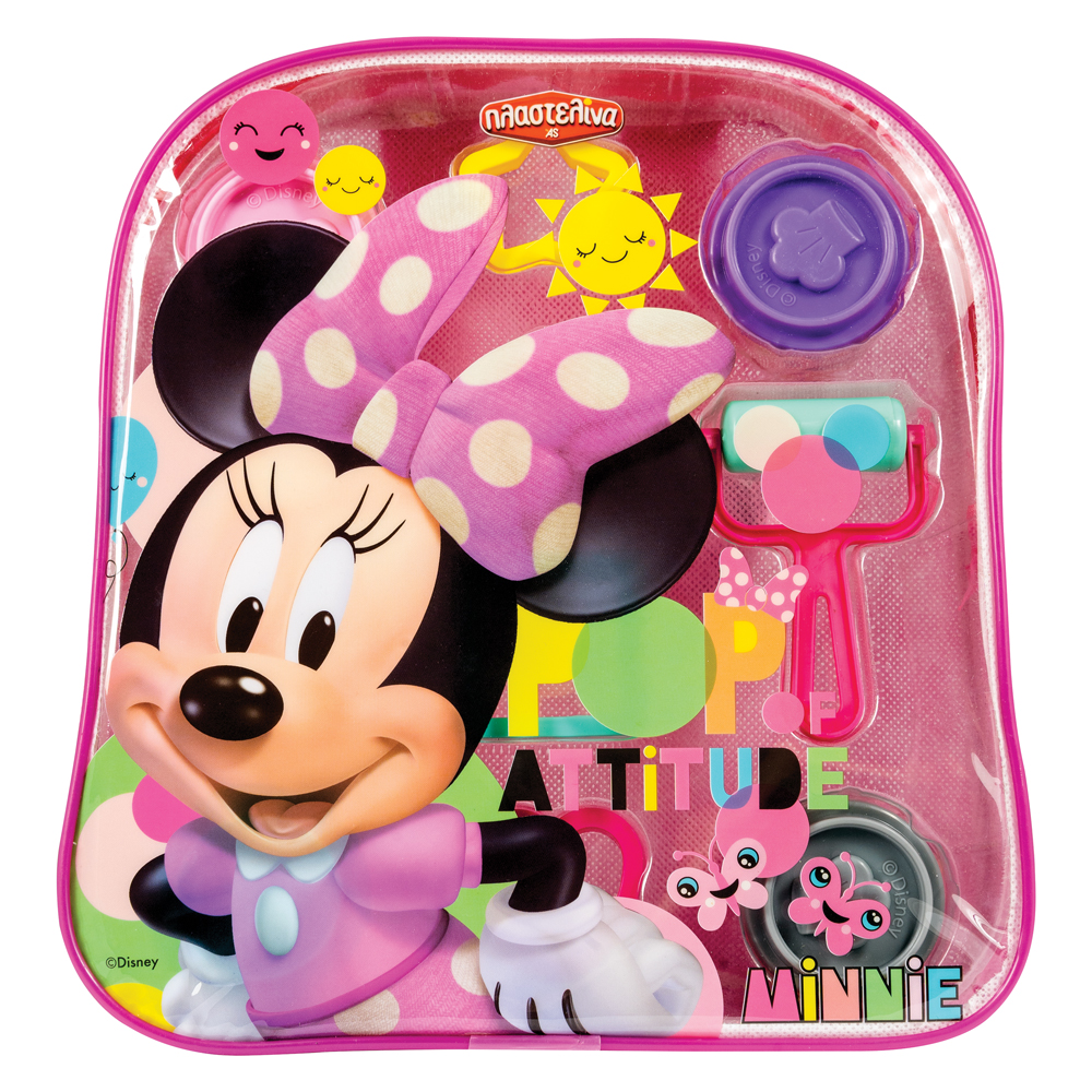 As Πλαστελίνα Minnie Σετ Πλαστελίνη Pvc Bag   1045-03574 - Πλαστελίνα