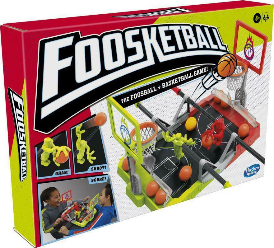 Hasbro Gaming Επιτραπέζιο Foosketball F0086 - Hasbro Gaming