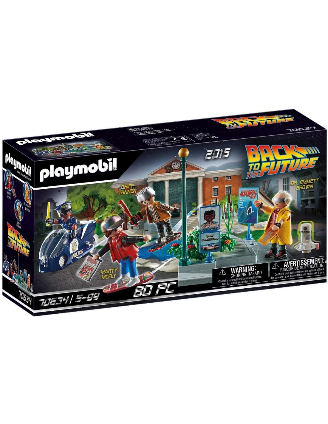 Playmobil Back To The Future 70634 Περιπέτειες με τα Ιπτάμενα Πατίνια - Playmobil, Playmobil Back To The Future