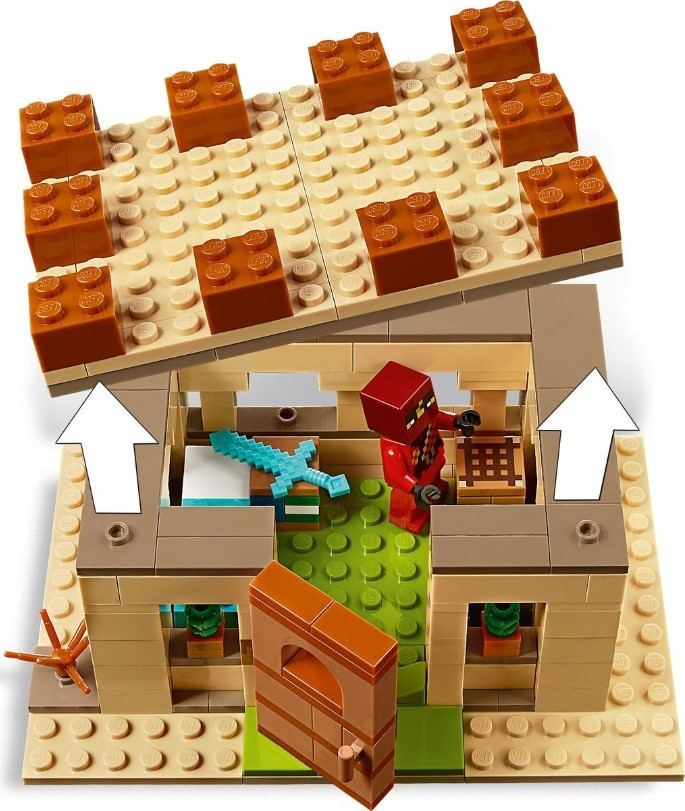 LEGO Minecraft Η Επιδρομή των Κακών Χωρικών 21160 - LEGO, LEGO Minecraft