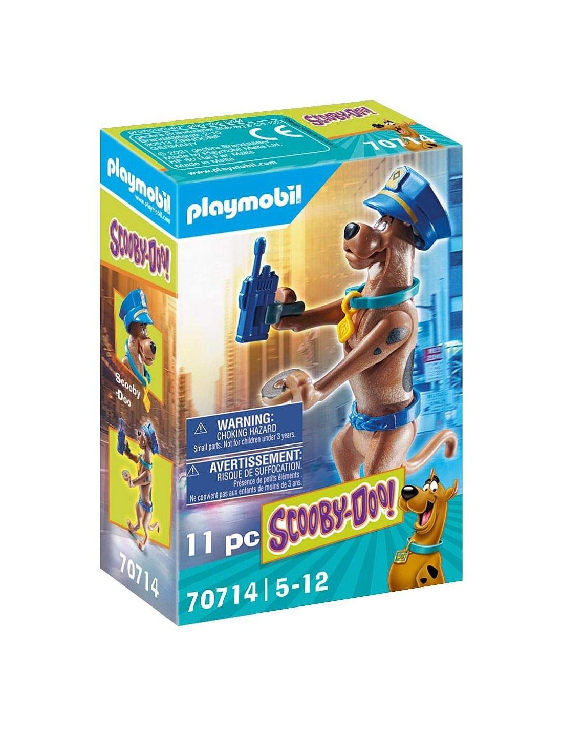 Playmobil Scooby-Doo! 70714 Συλλεκτική φιγούρα Scooby Αστυνομικός - Playmobil, Playmobil Scooby-Doo