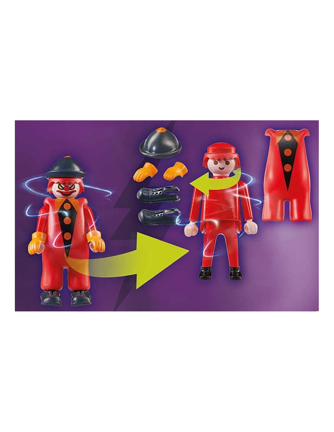 Playmobil Scooby-Doo! 70710 Περιπέτεια με τον Ghost Clown - Playmobil, Playmobil Scooby-Doo